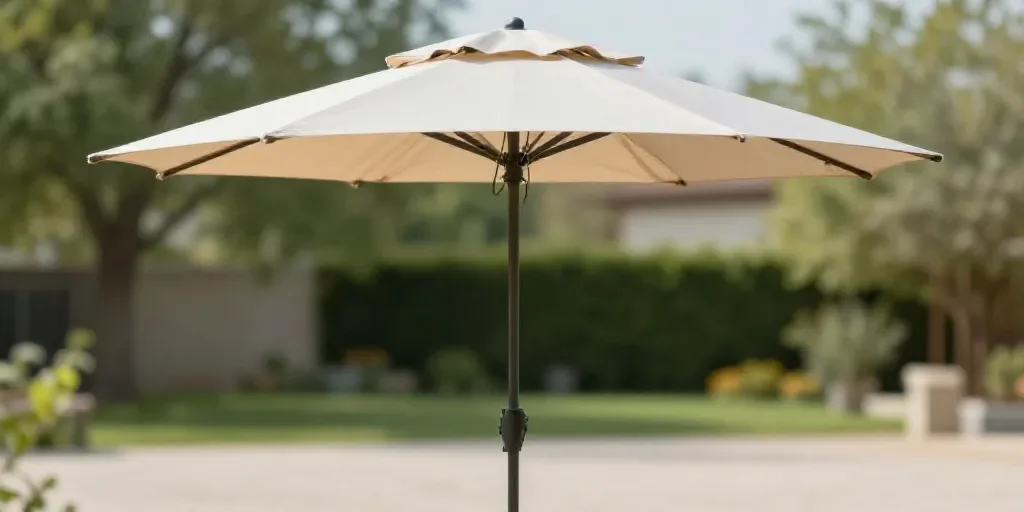 Choisir le bon poids parasol déporté pour une stabilité maximale