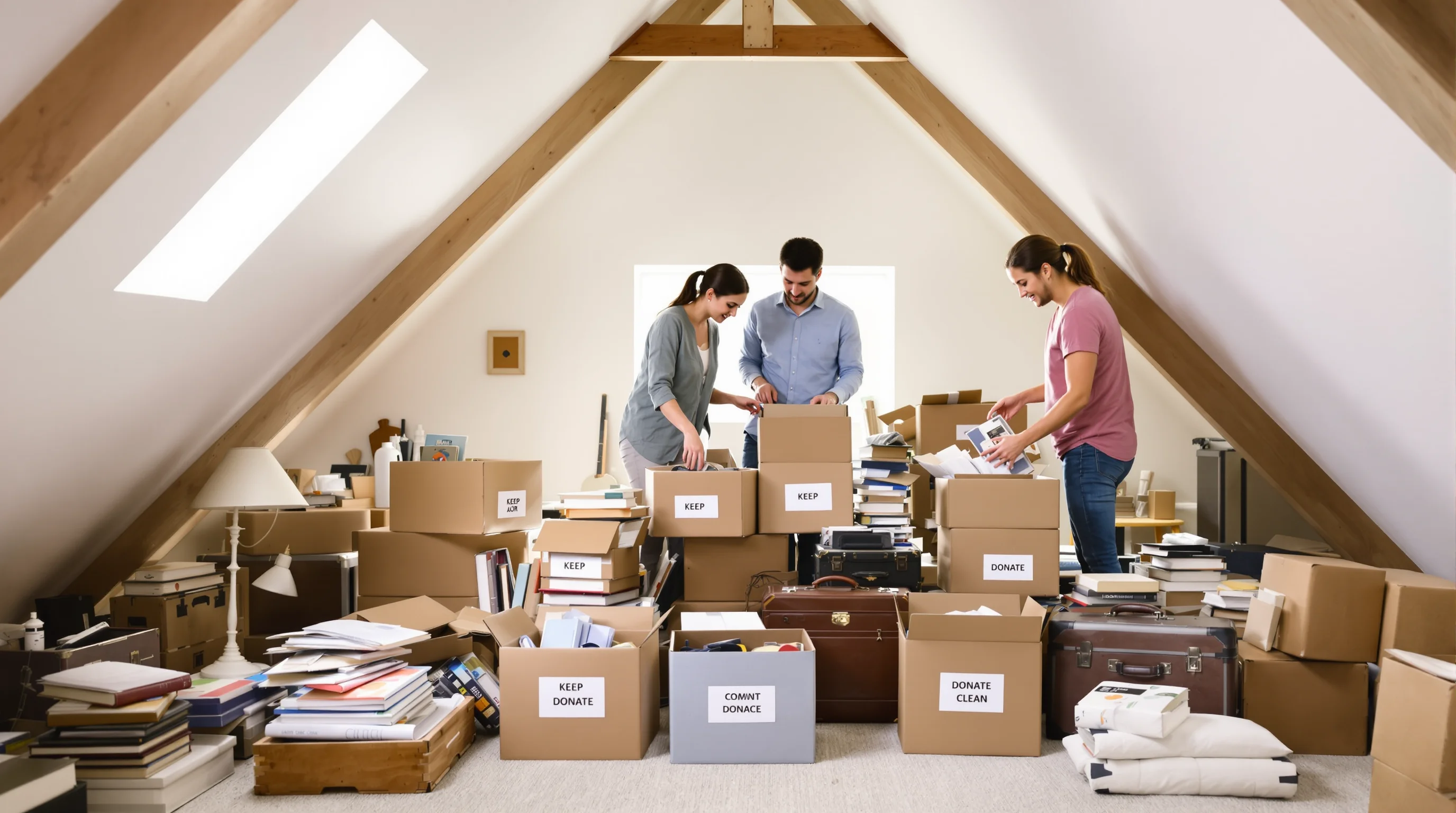 Pourquoi effectuer un débarras de grenier ? Comment s'y prendre pour un débarras de grenier sans stress ?